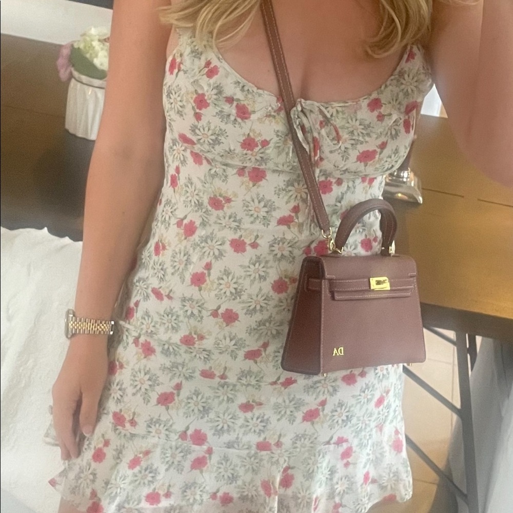Majorelle Floral mini dress